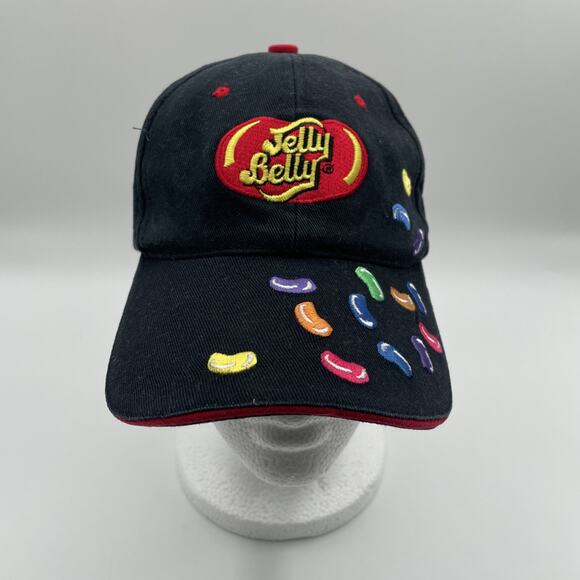 Jelly Belly Strap Back Hat Adjustable Cap Embroidered Beans One Size - Picture 1 of 9